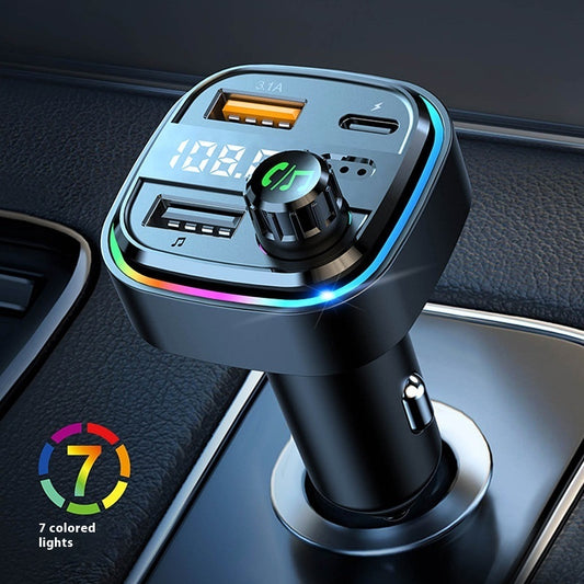 Bluetooth car transmitter/charger (music with bluetooth connection)